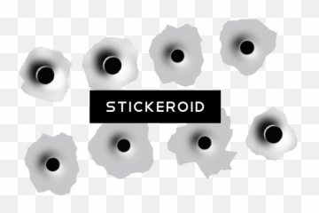 Download Hd Bullet Shot Hole Holes - Symmetry Transparent png