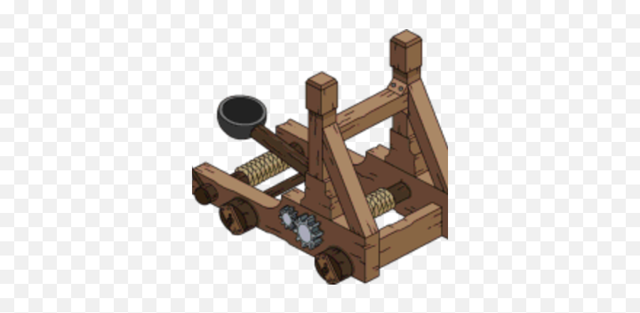 Tapped Out Wiki - Lumber Png,Catapult Png