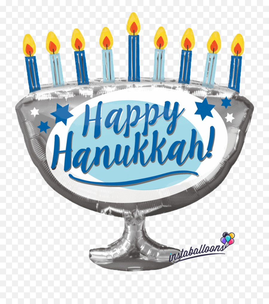 Happy Hanukkah Menorah Large 29 - Transparent Background Menorah Clipart Png,Hanukkah Png