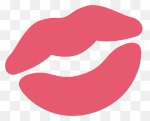 Kiss Icon Of Flat Style - Mark Emoji png