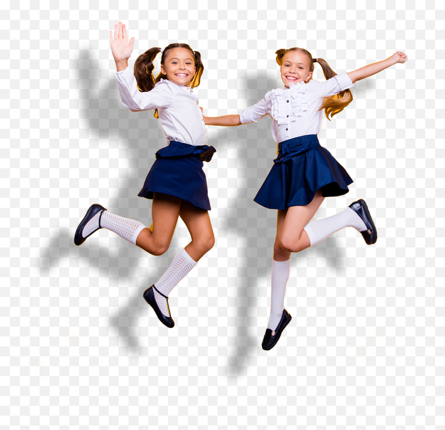Uniforms - Girls 1 September Png,Jumping Png