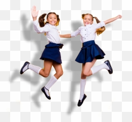 Uniforms - Girls 1 September Png,Jumping Png