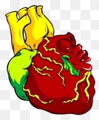 Tattoo Png With Transparent Background - Devil And Heart Vector