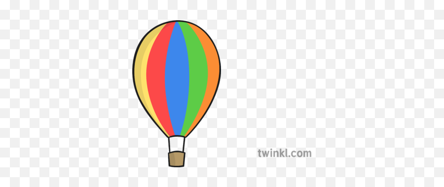 Hot Air Balloon Illustration - Twinkl Hot Air Balloon Twinkl Png,Air Balloon Png
