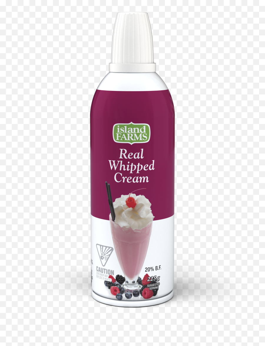 Aerosol Whipped Cream - Island Farms Full Size Png Household Supply,Whipped Cream Png