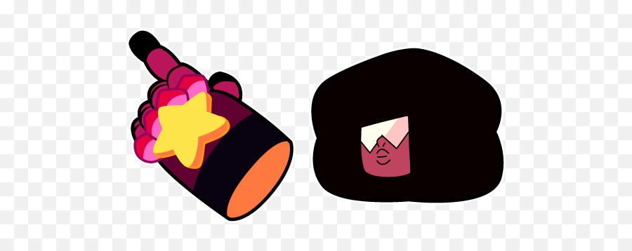 Steven Universe Garnet Cursor U2013 Custom Browser Extension - Steven Universe Garnet Png,Garnet Png