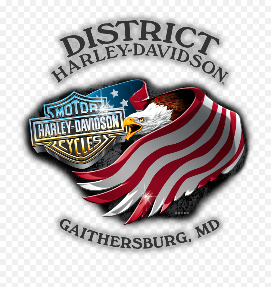 Download Hd District - Logo Harley Davidson Png Transparent Harley Davidson,Harley Png