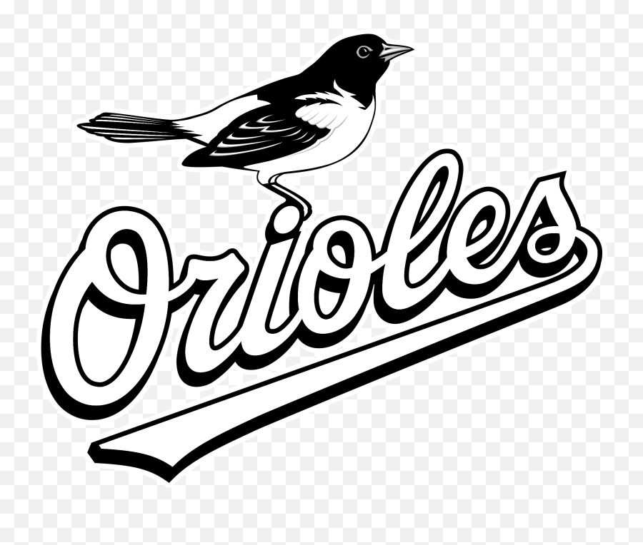 Orioles O Logo - Orioles Black And White Png,Orioles Logo Png