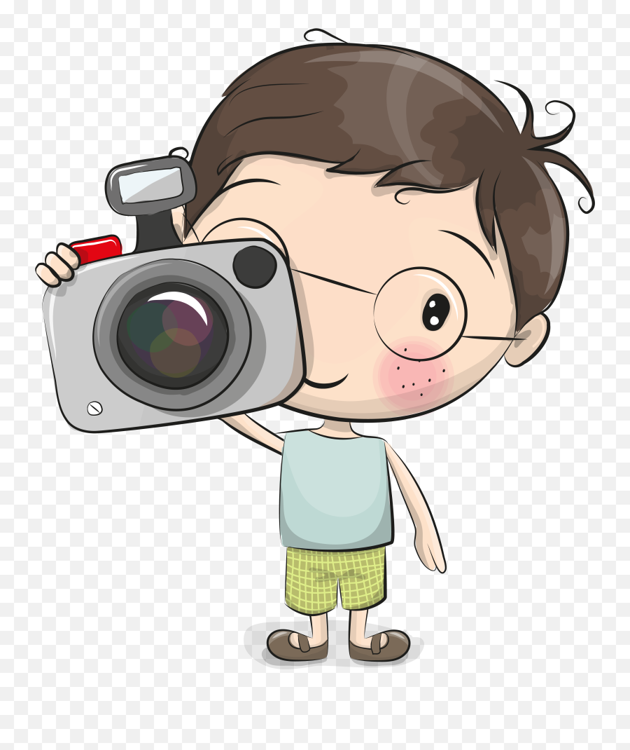 Pin By Wizard - Boy With Camera Boy With Camera Cartoon Png,Camera Cartoon Png