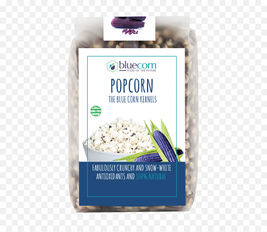 Bluecorn Popcorn Kernels Glutenfree - Pyramids Pop Crop Blue Corn Png,Popcorn Kernel Png