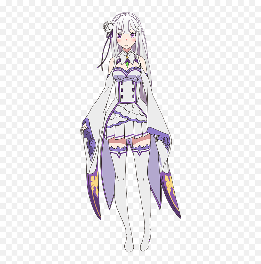 Rezero - Emilia Camp Characters Tv Tropes Emilia Re Zero Boots Png,Rem Re Zero Png