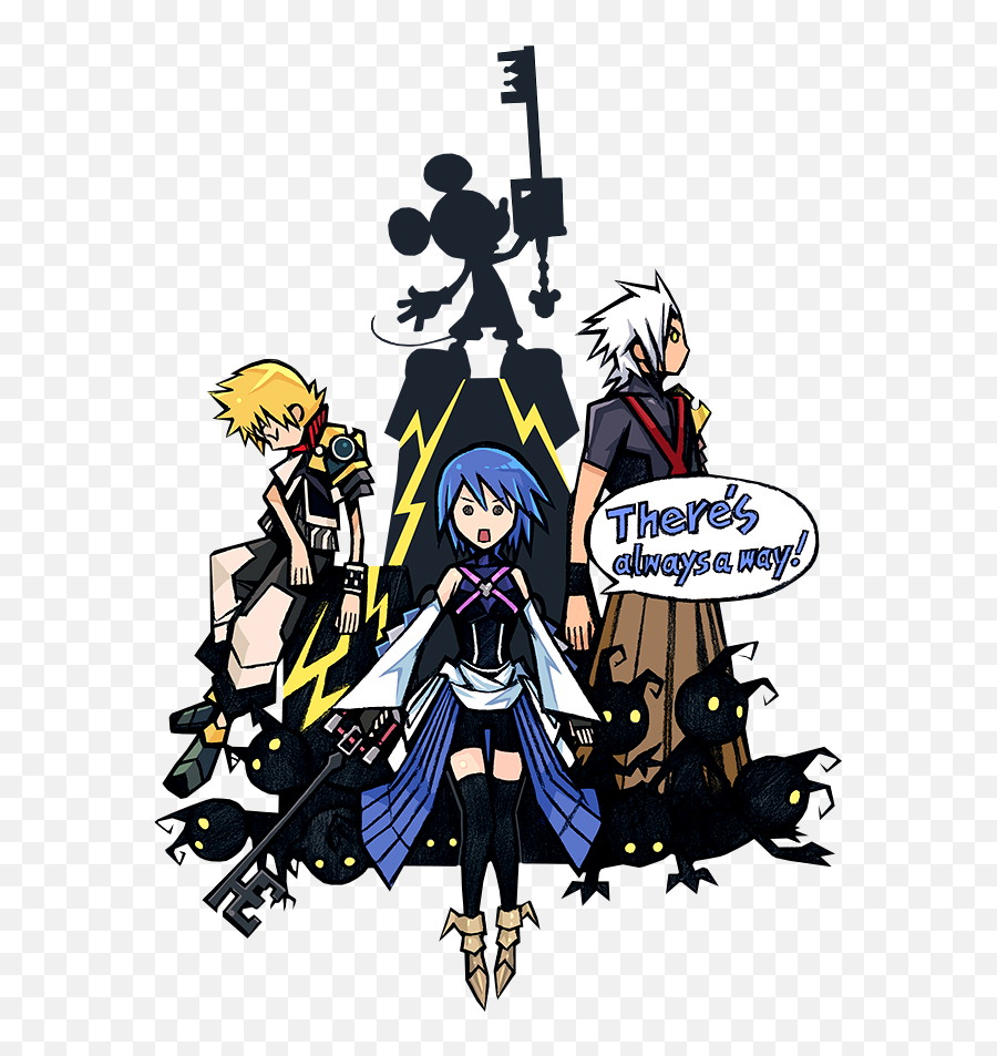 Kingdom Hearts Page 2 Of 4 - Zerochan Anime Image Board Kingdom Hearts Tetsuya Nomura Artwork Png,Kingdom Hearts 2.8 Logo