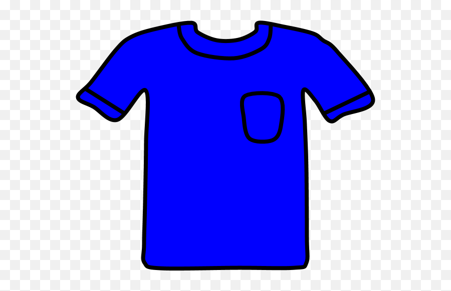 T - Shirt Pocket Blue Clipart Full Size Clipart 2996065 Blue Shirt Transparent Png,Shirt Pocket Png
