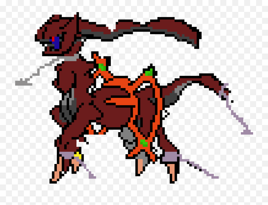 Echo Arceus Pixel Art Maker - Fictional Character Png,Arceus Png