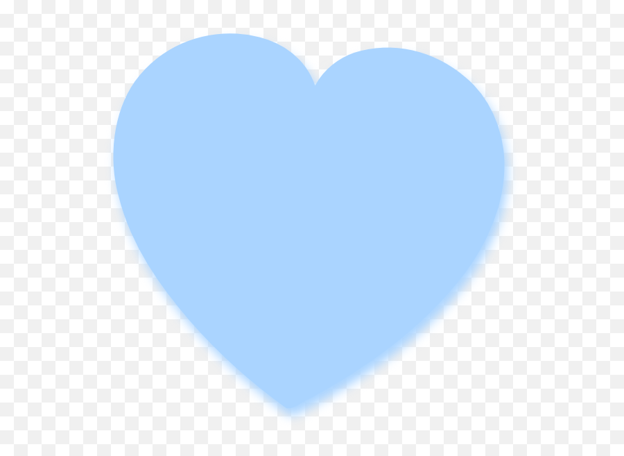 Download Hd Light Blue Heart Svg Clip - Girly Png,Blue Heart Icon