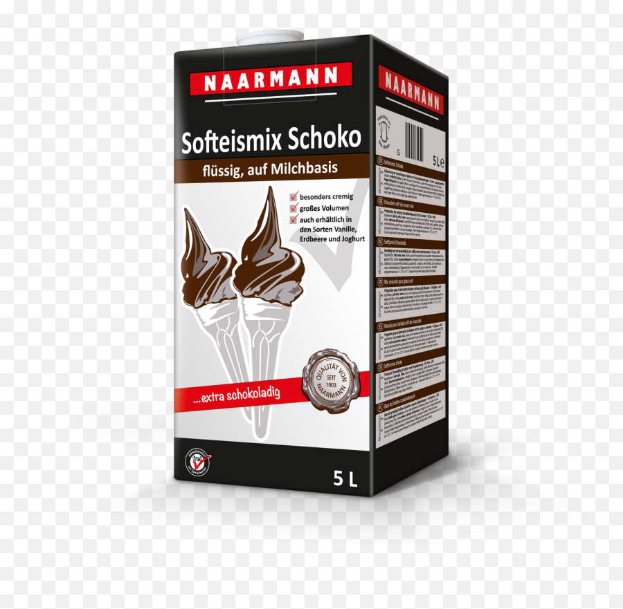 Soft - Serve Ice Cream Mix Chocolate Naarmann Language Png,Soft Serve Icon