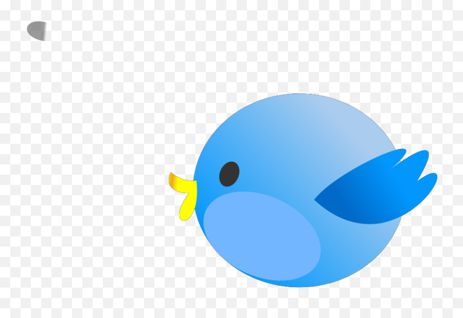 Twitter Fat Bird Svg Vector Clip Art - Svg Dot Png,Twitter Icon .png