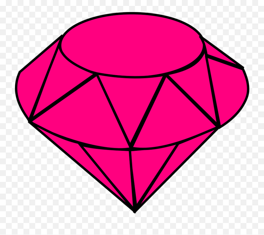 Ruby Jewel Gem - Free Vector Graphic On Pixabay Ruby Drawing Png,Jewels Png