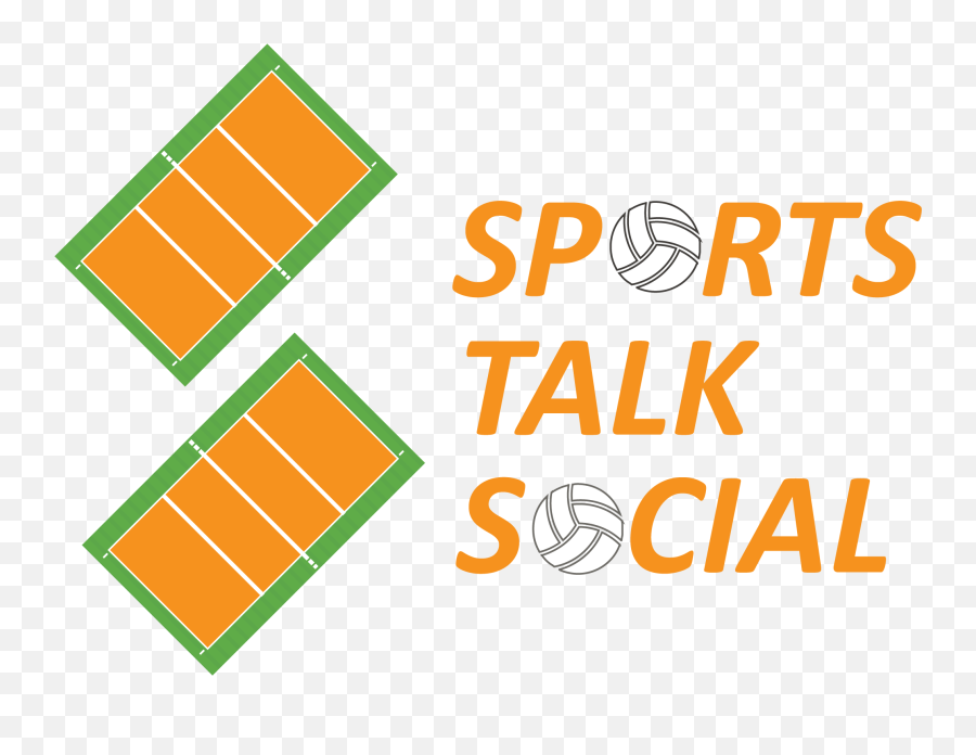 I Made A Sports Talk Social Volleyball - Themed Logo Clip Art Png,Volleyball Png