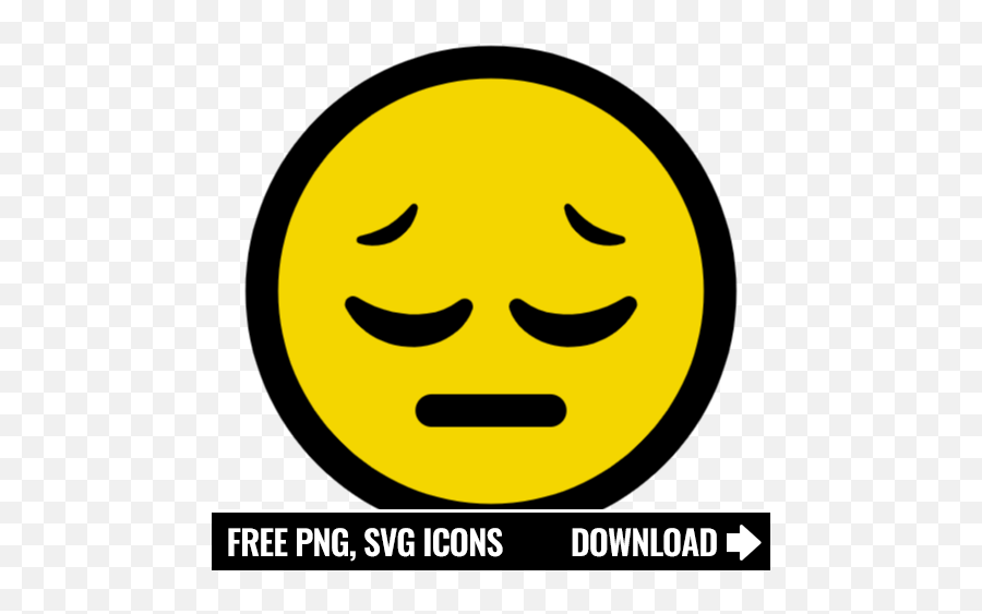 Free Sad Face Emoji Icon Symbol - Online Education Icon Png,Sad Smiley Icon