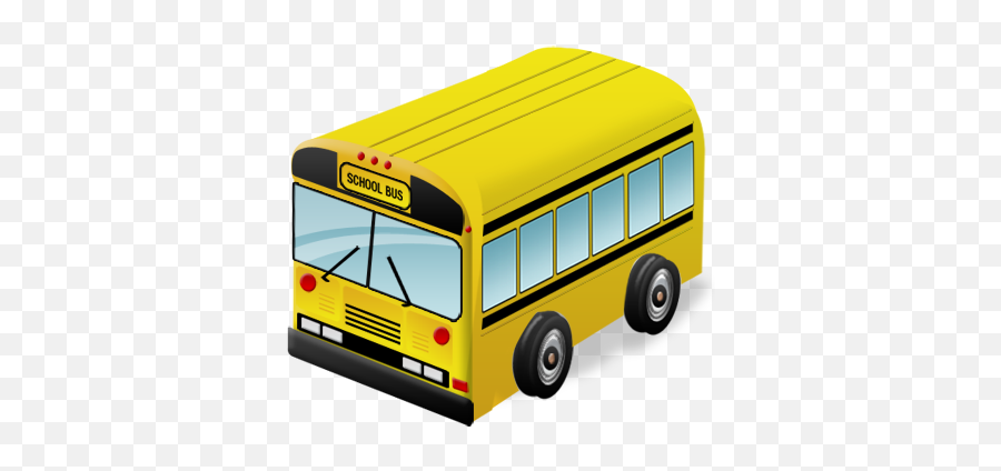 Bus Transportation Icon Png Transparent Background Free - Bus 3d Icon Png,School Bus Icon