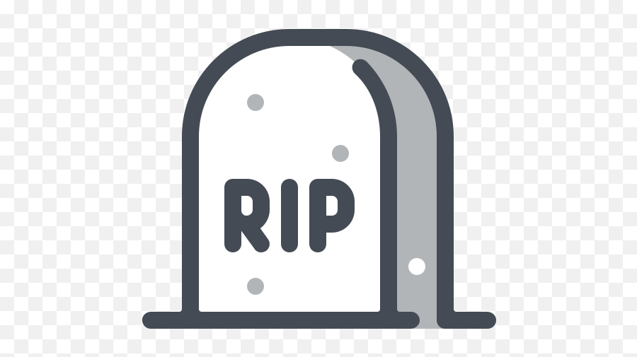 Tombstone Halloween Vector Icons Free Download In Svg Png - Solid,Rip Icon