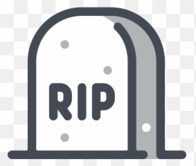 Tombstone Halloween Vector Icons Free Download In Svg Png - Solid