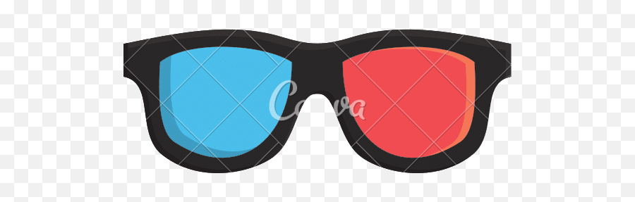3d Glasses Film Cinema Movie Icon Vector Graphic Png