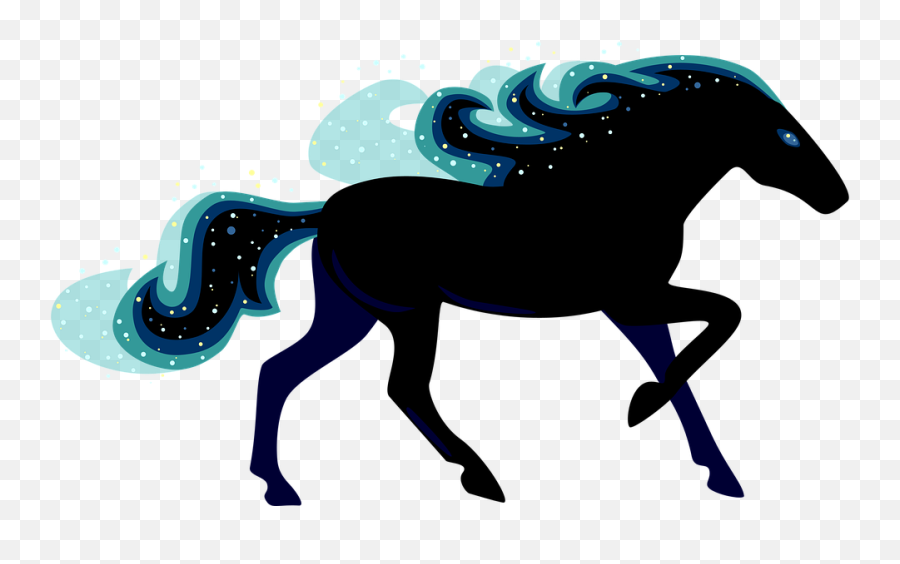 Free Photo Stallion Horse Icon Starry Sky Night Cosmos - Max Animal Figure Png,Horse Icon
