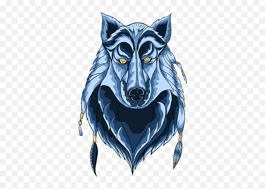 T - Illustration Png,Wolf Face Png