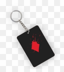 Poker Diamond Icon Splash Diwali Keychain - Full Solid png