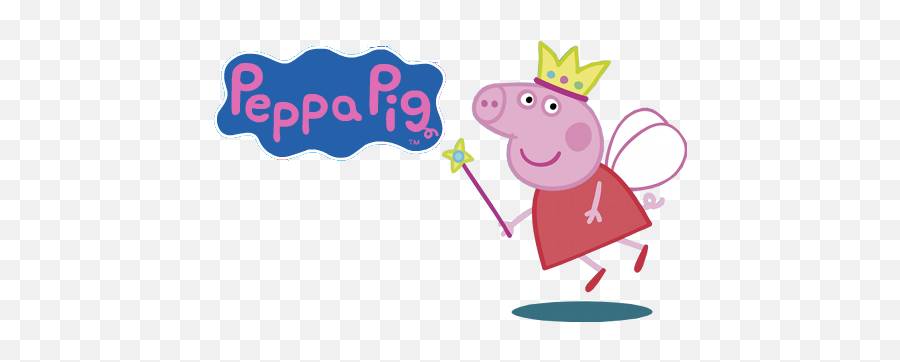 Peppa Pig Fairy Clipart - Transparent Background Peppa Pig Clipart Png,Peppa Pig Png
