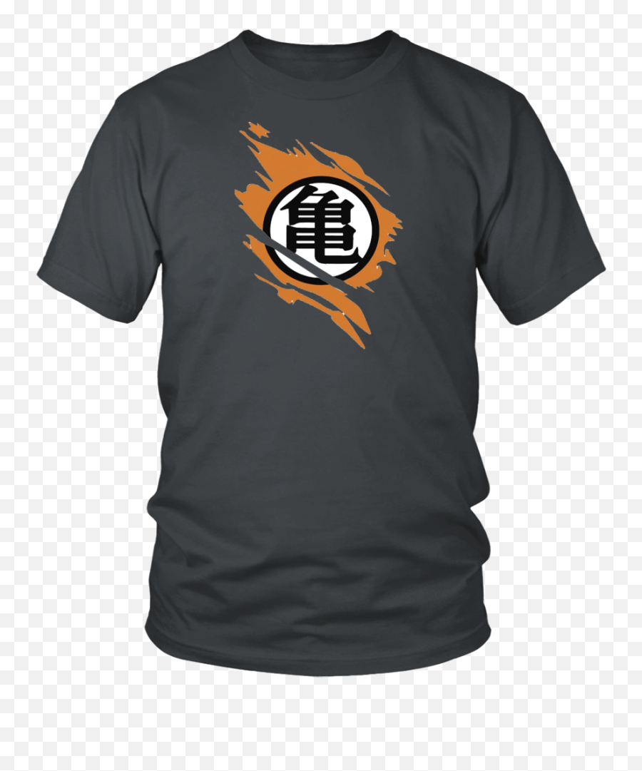 Goku Ripped Kame Logo Shirt U2013 Ultra Instinct Db Super Png Dragon Ball