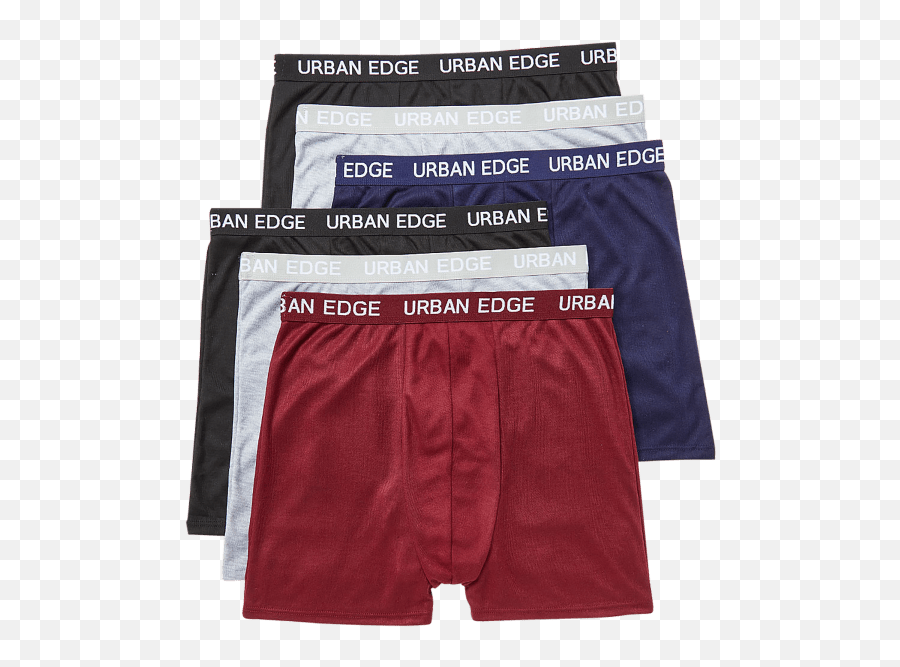 12 - Pack Urban Edge Assorted Boxer Briefs Solid Png,M Icon Underwear