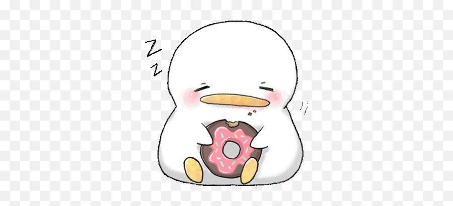 Animal Duck Sticker - Animal Duck Cute Discover U0026 Share Gifs Fictional Character Png,Wow Zzz Icon