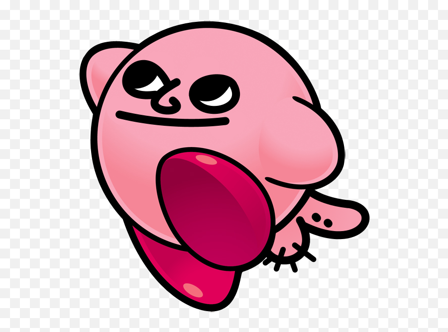 Dickbutt Kirby - Kirby Gourmet Race Guitar Tab Png,Dickbutt Png - free  transparent png images 