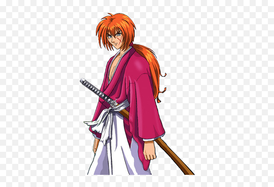 Himura Kenshin - Rurouni Kenshin Png,Samurai Transparent