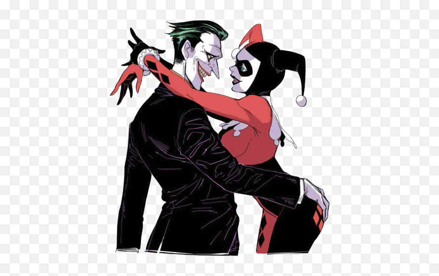 Pin - Harley Quinn And Joker Original Png,Joker Transparent