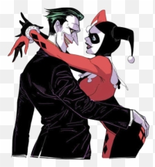 Pin - Harley Quinn And Joker Original png