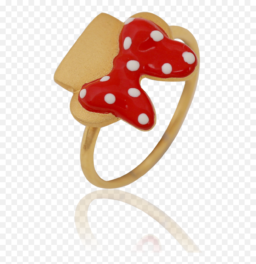 Download Charming Minnie Mouse Bow Ring - Ring Full Size Clip Art Png,Minnie Mouse Bow Png