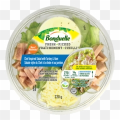 Chef Inspired Salad With Turkey U0026 Ham Bonduelle - Bonduelle Png,Salad Bowl Png
