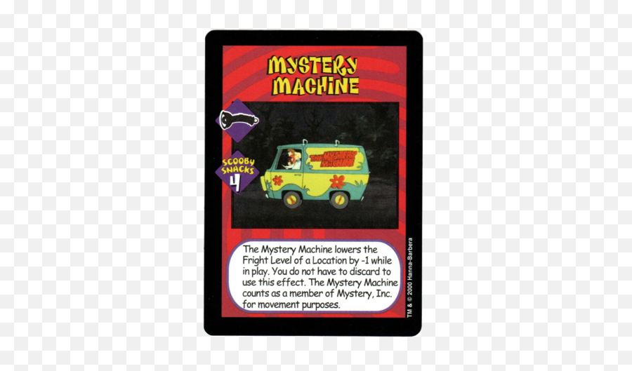 Scooby - Doo Expandable Card Game Scoobypedia Fandom Car Png,Mystery Machine Png