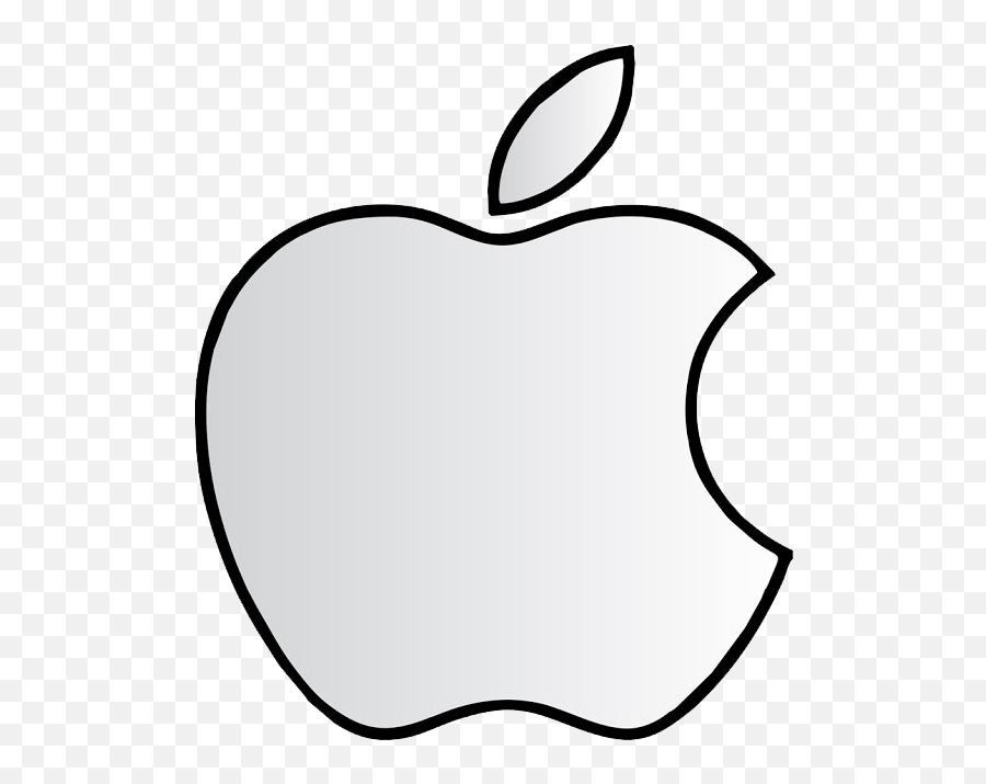 Download Hd Apple Logo With Steve Jobs Transparent Png Image - White Vector Apple Logo,Apple Logo Image