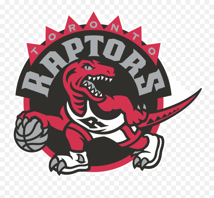 Toronto Raptors Basketball Logos - Dinosaur Toronto Raptors Logo Png,Basketball Logos Nba
