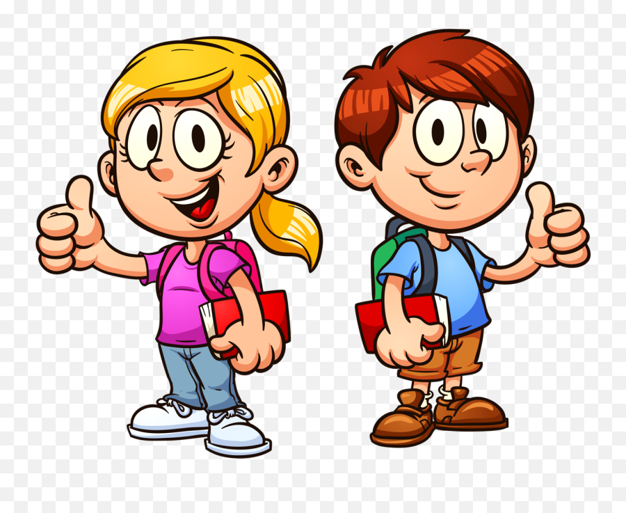 Kids Cartoon Transparent Png - Cartoon School Kid,Cartoon Kids Png