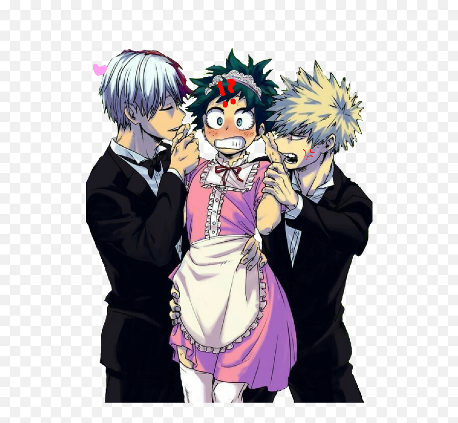 Deku X Todoroki Bakugou Katsukimidoriya Izuku 2020 - 0217 My Hero Academia Ships Png,Midoriya Png