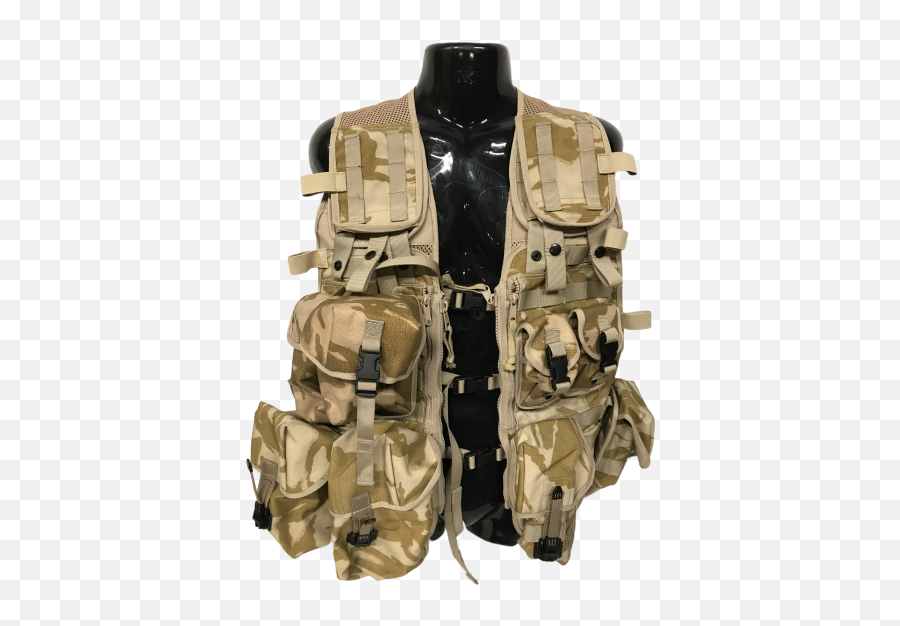 British Army Tactical Load Carrying Vest Desert Outdoors - Vest Png,Desert Png