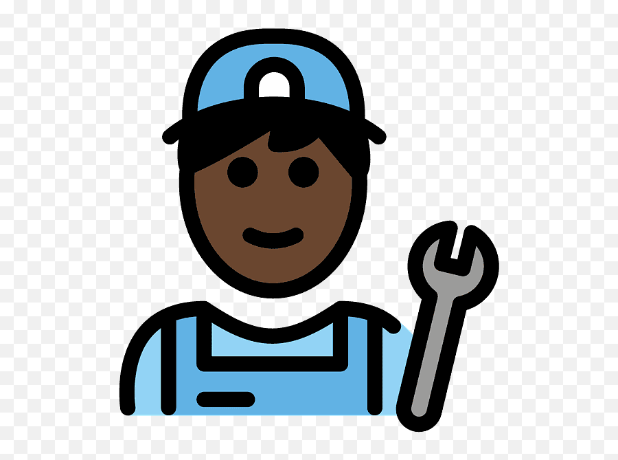 Man Mechanic Emoji Clipart Free Download Transparent Png Mecanica Dibujos Animados Mechanic