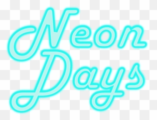 Movie Neon Days - Sign png