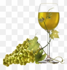 Download Hd White Wine Png Transparent - White Grapes Wine Png,White Wine Png